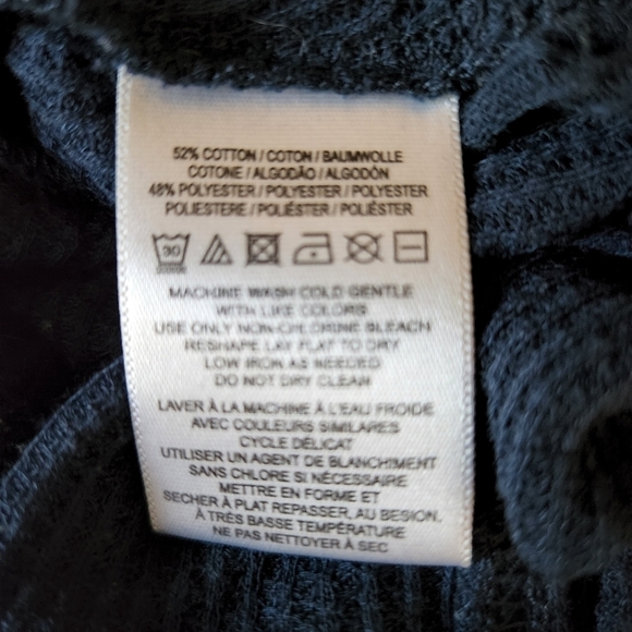 ECOTE Sheer Waffle Knit Top - Picture 8 of 11